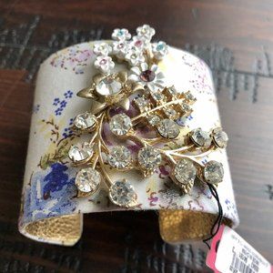 NWT Betsey Johnson Cuff Bracelet